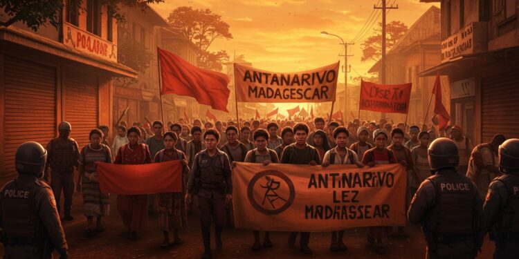 Madagascar : Crise et Appel à Manifester Contre Rajoelina - Viral Mag 03102025 À Madagascar la colère gronde manifestations contre les coupures deau et délectricité sintensifient La jeunesse exige le départ de Rajoelina Que va t il se passer Viral Mag