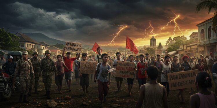 12102025   À Madagascar la colère gronde contre Andry Rajoelina Des jeunes soutenus par une unité militaire exigent sa démission La crise peut elle renverser le pouvoir  Lisez pour découvrir   Viral Mag