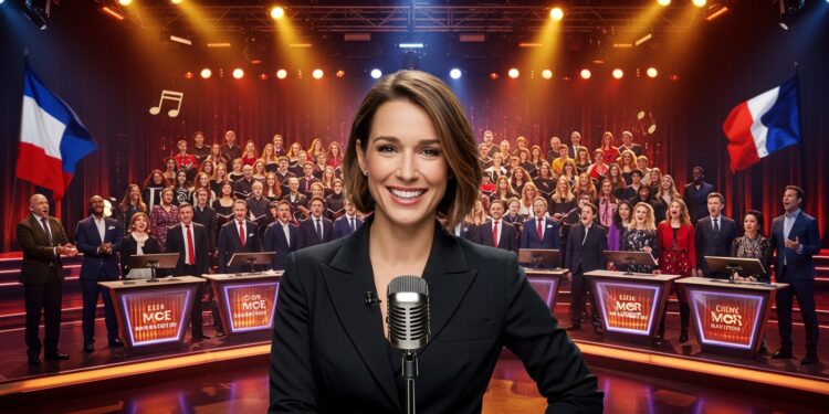 Magali Ripoll Remplace Cyril Féraud Dans Nouvelle Émission - Viral Mag Découvrez comment Magali Ripoll choriste star de Noubliez pas les paroles prend les rênes de La meilleure chorale de France sur France 3 aux côtés de Laurent Luyat après le retrait de Cyril Féraud   Viral Mag
