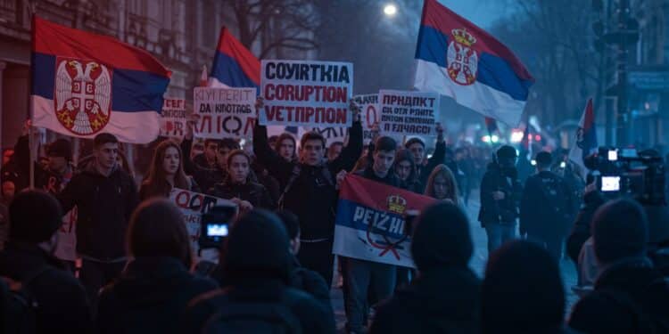 Manifestants Arrêtés en Serbie : Vies Brisées - Viral Mag Découvrez les témoignages poignAnalysant la requête  La demande porte sur la génération dun article de blog en français basé sur un texte fourni concernant les manifestations en Serbie et les impacts sur les vies des activistes arrêtés ants de manifestants serbes arrêtés pour avoir lutté contre la corruption Menaces exil accusations  leurs vies bouleversées en un an   Viral Mag