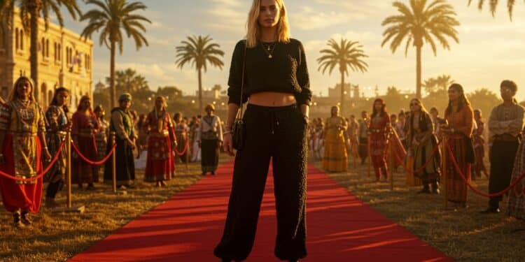 Mara Taquin Éblouit : Décolleté Audacieux et Tapis Rouge - Viral Mag 13102025 Mara Taquin fait sensation avec un décolleté XXL au festival de Saint Jean de Luz Son look audacieux redéfinit les codes du tapis rouge Quelle est la nouvelle tendance mode qui secoue le cinéma Viral Mag