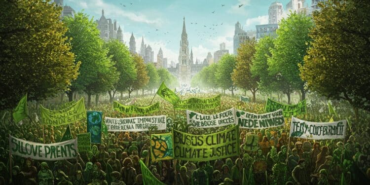 05102025   20 000 voix unies à Bruxelles pour le climat Face à linaction la colère monte avant la COP 30 Quelles solutions pour sauver notre planète  Cliquez pour découvrir   Viral Mag