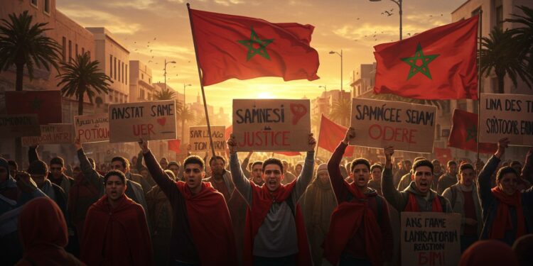 05102025   Depuis neuf jours des jeunes marocains envahissent les rues pour dénoncer la corruption et exiger des réformes Qui est derrière GenZ 212    Viral Mag