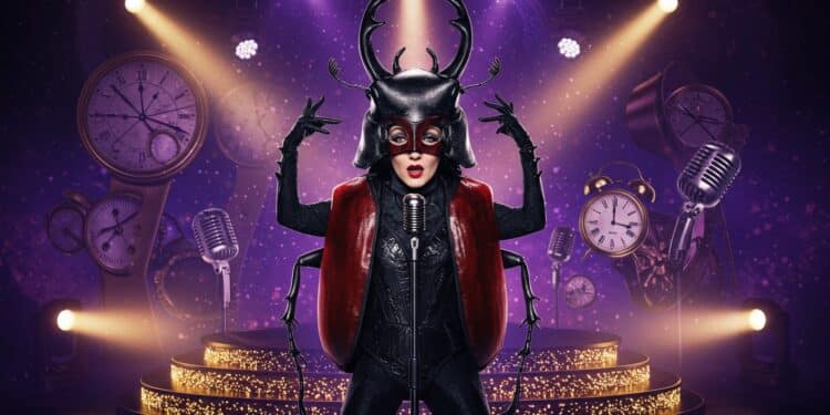 18102025   Dans la demi finale de Mask Singer ce 17 octobre un costume légendaire tombe le masque révélant une voix iconique de la scène française Mais qui est vraiment le Scarabée éliminé aux portes de la gloire  Et si linvité piégeur avait tout changé   Viral Mag