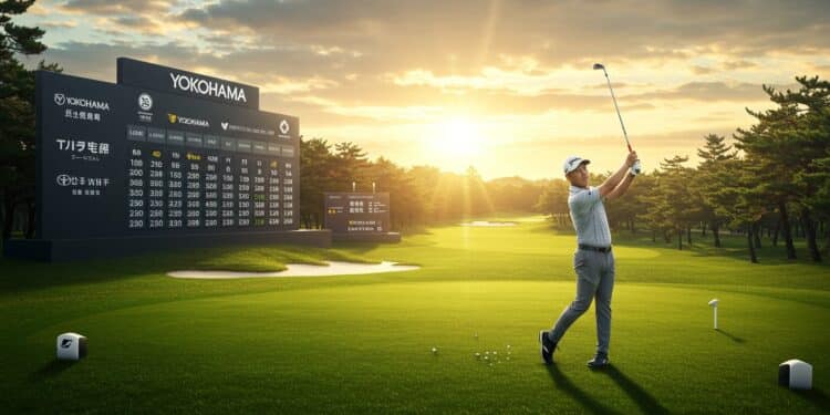 10102025   Max Greyserman sempare de la tête à Yokohama avec un score époustouflant de  12 Qui pourra rivaliser avec lui ce week end  Cliquez pour le découvrir   Viral Mag