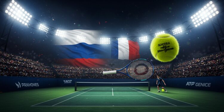 Medvedev Contre Rinderknech : Duel Épique à Shanghai - Viral Mag 11102025 Medvedev vs Rinderknech qui dominera la demi finale ATP 1000 à Shanghai Un duel intense sannonce sur le court indoor Découvrez les enjeux Viral Mag