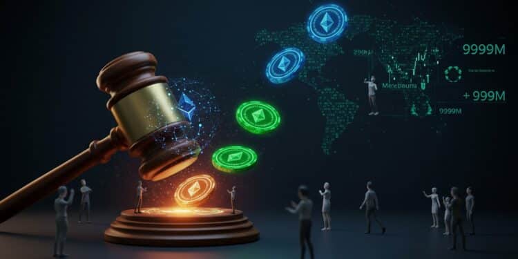 MegaETH Lance Enchère MEGA : 1M$ Base, 999M$ Plafond - Viral Mag Découvrez lenchère innovante de MegaETH pour ses tokens MEGA un modèle transparent de 1 million à 999 millions de dollars favorisant une communauté large et engagée dans lécosystème Ethereum Viral Mag