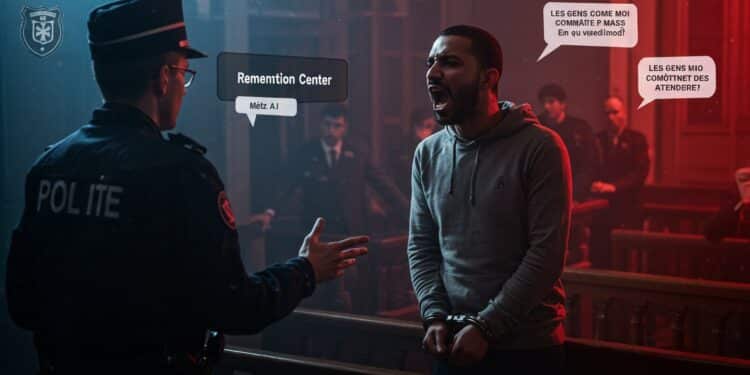 Menaces Terroristes d’un Migrant à Metz - Viral Mag Découvrez lincident choquant à Metz où un migrant tunisien clandestin menace de mort un policier en invoquant des attentats Analyse approfondie des faits et implications sécuritaires   Viral Mag