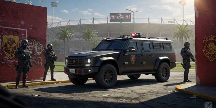 Mexique 2026 : La Sécurité Blindée Face au Mondial - Viral Mag Le Mondial 2026 au Mexique booste lindustrie de la sécurité blindée Découvrez comment voitures blindées et escortes armées se préparent pour protéger les visiteurs Viral Mag