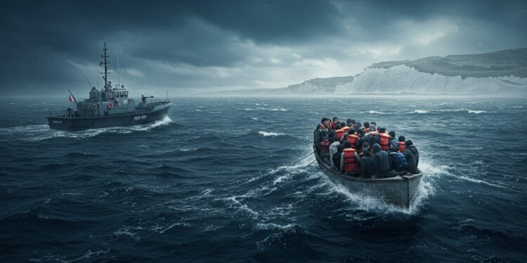 Migration Manche : Échec de l’Accord Franco-Britannique - Viral Mag En 2025 les arrivées de migrants au Royaume Uni via la Manche explosent malgré laccord avec la France Pourquoi ce dispositif échoue t il Découvrez les enjeux Viral Mag