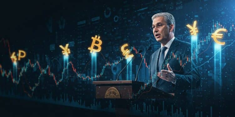 Minutes FOMC : Discours Powell Relancera-t-il les Crypto ? - Viral Mag 08102025 Les minutes du FOMC tombent aujourdhui et Jerome Powell sapprête à prendre la parole Bitcoin hésite sous les 123 000 dollars après un record historique Ces annonces pourraient elles propulser les cryptos vers de nouveaux sommets ou signaler un frein inattendu Viral Mag