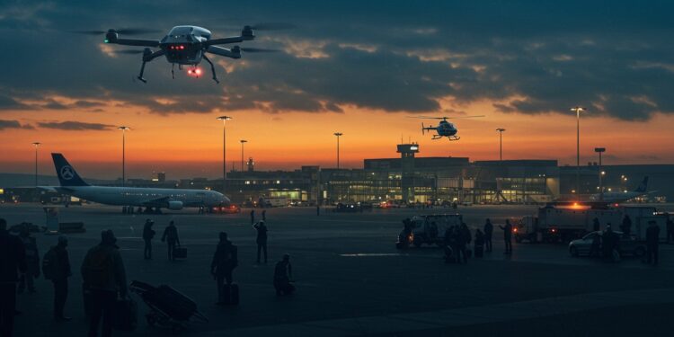 Munich : Chaos Aérien après un Survol de Drone Inquiétant - Viral Mag 03102025 Un drone mystérieux paralyse laéroport de Munich clouant des milliers de voyageurs au sol Quelle est lorigine de cette menace Lisez pour le savoir Viral Mag