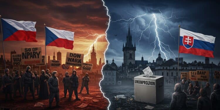 Nationalisme En Europe : Guerre Et Immigration En Débat - Viral Mag 01102025 Pourquoi le nationalisme gagne du terrain en Europe centrale Guerre en Ukraine immigration et crise sociale découvrez les voix des électeurs Que réservent les prochaines élections Viral Mag