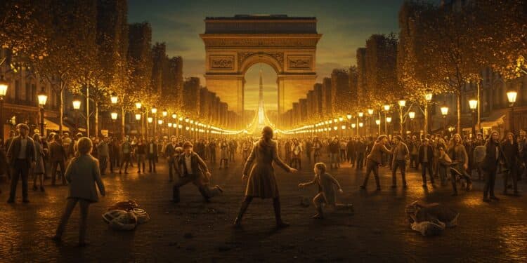 09102025   Nawell Madani au cœur dune polémique  un coup porté à un enfant sur les Champs Élysées Réflexe ou agression  Lenquête dévoile une vérité complexe   Viral Mag