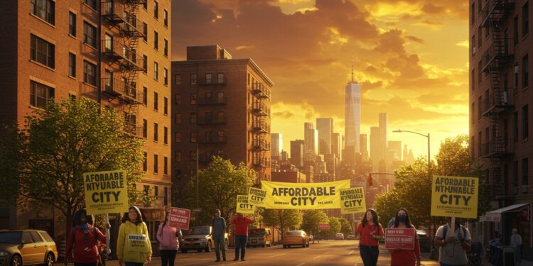New York : La Crise du Coût de la Vie au Cœur des Élections - Viral Mag À New York la flambée des loyers et des prix alimentaires domine la campagne électorale Découvrez comment les candidats abordent cette crise majeure   Viral Mag