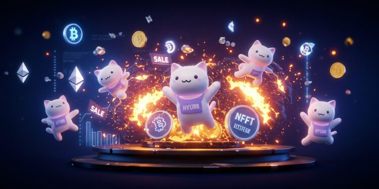 05102025   Imaginez un monde où les NFT transforment des pixels en fortunes  les ventes ont doublé à 256 millions en une semaine Hypurrr domine outrageusement Mais quest ce qui propulse cette frénésie  Et si le prochain hit était déjà là   Viral Mag