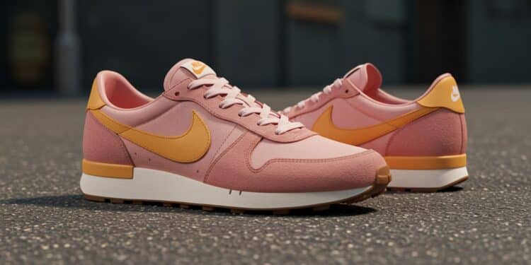 Découvrez les Nike Pacific sneakers rétro confortables en cuir et daim à 5249€ au lieu de 7499€ Style vintage années 70 semelle stable  une affaire irrésistible pour un look quotidien stylé   Viral Mag