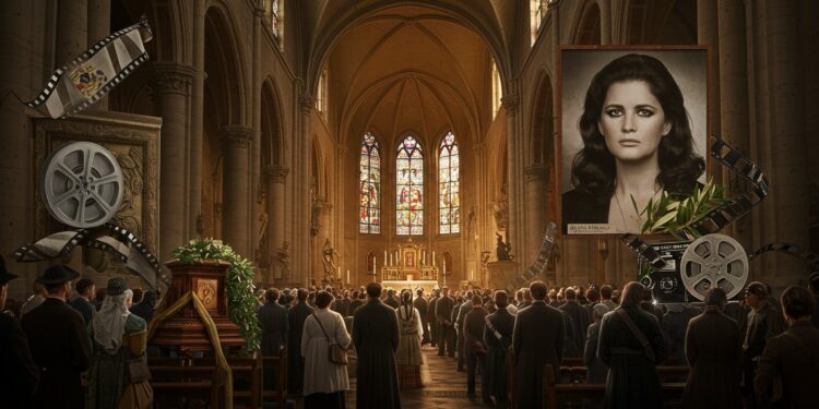 01102025   Les obsèques de Claudia Cardinale ont réuni des centaines de personnes à Paris Sa fille bouleversée livre un discours poignant Quel héritage laisse cette icône    Viral Mag