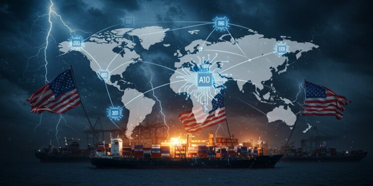 07102025   Le commerce mondial résiste en 2025 grâce à lIA et aux importations anticipées mais 2026 sannonce sombre avec les droits de douane de Trump LOMC alerte  une chute à 05  Quelles conséquences pour léconomie globale    Viral Mag