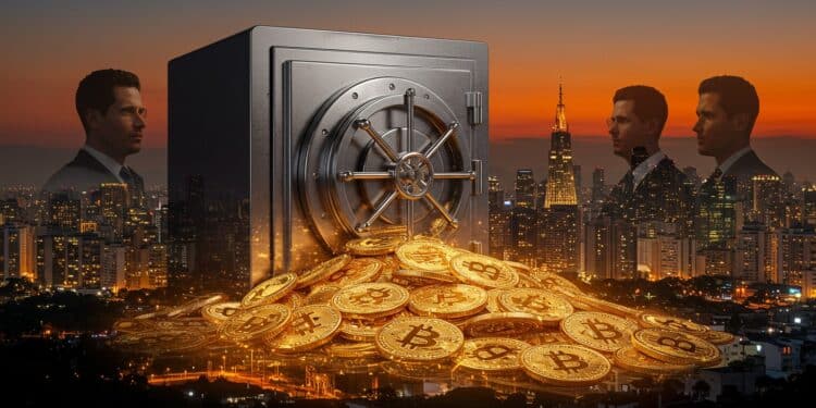 OranjeBTC S’Offre Au Marché B3 Avec 420M$ En BTC - Viral Mag 01102025 Imaginez un trésor de 420 millions de dollars en Bitcoin prêt à conquérir la Bourse de São Paulo OranjeBTC adoubé par les frères Winklevoss sapprête à ouvrir les portes du crypto au Brésil Mais quel impact pour les investisseurs locaux La réponse pourrait redéfinir ladoption en Amérique latine Viral Mag