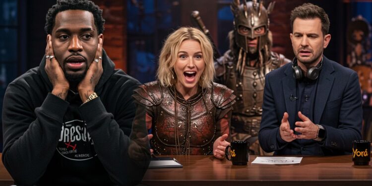 Orelsan Gêné par un Spoil d’Anne-Élisabeth Lemoine - Viral Mag Découvrez le moment de malaise dans C à vous où Anne Élisabeth Lemoine spoile le film Yoroï dOrelsan Réactions contexte et analyse dune bourde mémorable en direct   Viral Mag