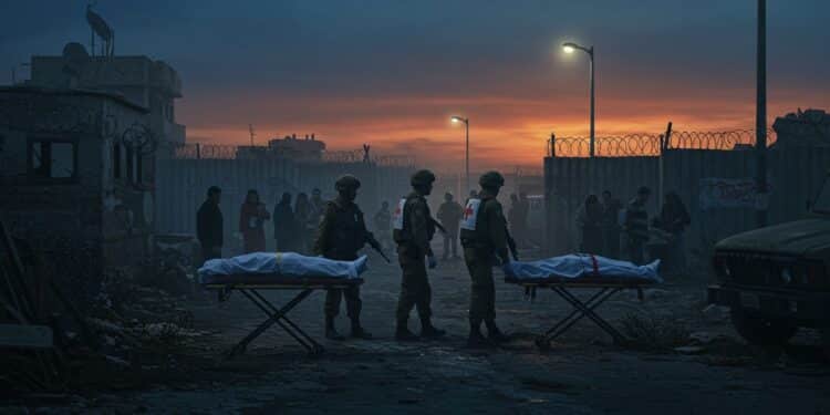 Otages Retournés : Drame et Tensions à Gaza - Viral Mag Israël identifie les corps de deux otages rendus par le Hamas Retour sur les enlèvements du 7 octobre les accords de trêve fragiles et les pertes humaines des deux côtés   Viral Mag