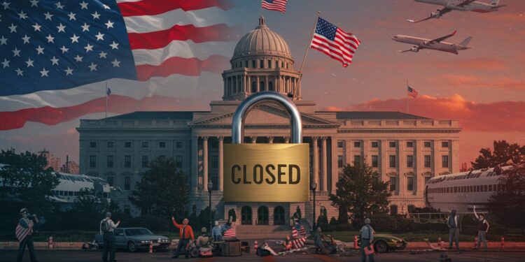 Paralysie Budgétaire Américaine : Impacts et Enjeux Majeurs - Viral Mag 01102025 La paralysie budgétaire paralyse les États Unis services publics à larrêt économie fragilisée Quels seront les impacts à long terme Lisez pour savoir Viral Mag