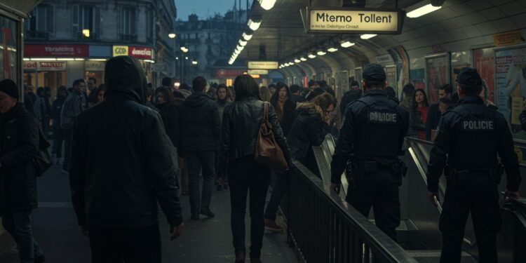 Paris : Agression Sexuelle dans le Métro, un Policier Intervient - Viral Mag Un policier hors service stoppe une agression sexuelle dans le métro parisien Découvrez les détails de cet incident choquant à la station République   Viral Mag