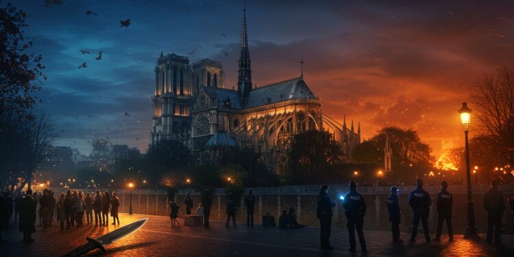 11102025   Une lettre inquiétante découverte à Notre Dame alerte sur un possible attentat ce week end à Paris Quels dangers menacent la capitale  Cliquez pour en savoir plus   Viral Mag