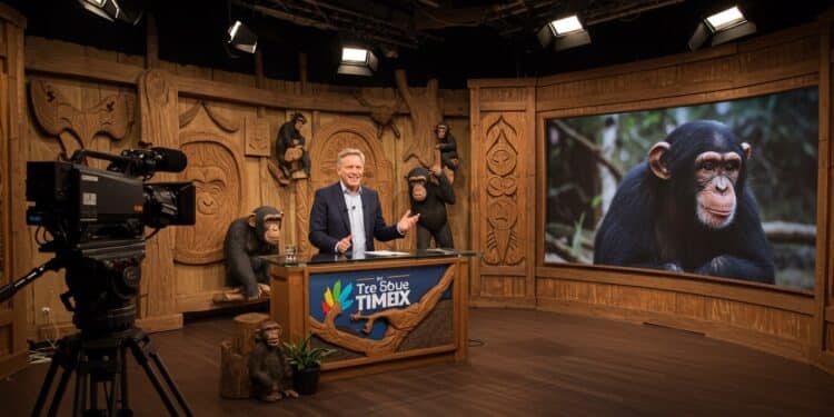 Pierre Lescure : Hommage Gaffeur à Jane Goodall en Direct - Viral Mag 03102025 Pierre Lescure rend un hommage vibrant à Jane Goodall dans C à vous mais une maladresse fait réagir Que sest il passé en direct Cliquez pour le savoir Viral Mag