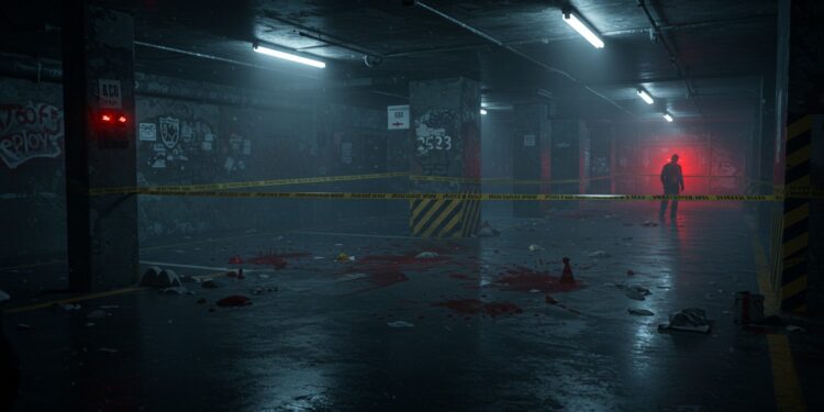 Pontoise : Drame Mortel dans un Parking, Suspect Arrêté - Viral Mag 03102025 Un jeune homme est sauvagement poignardé dans un parking à Pontoise Un suspect est en garde à vue Quels secrets cache ce lieu trouble Découvrez la suite Viral Mag