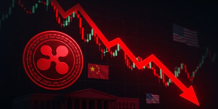 Pourquoi XRP Chute Brutalement Aujourd’hui - Viral Mag Découvrez les raisons profondes du crash de XRP à 242 $ Marché crypto en panique Fed Trump Xi  analyse complète et perspectives futures pour investisseurs   Viral Mag