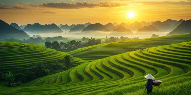Quand Partir au Vietnam ? Guide pour un Voyage Idéal - Viral Mag Planifiez votre voyage au Vietnam  découvrez les meilleures périodes climats par région activités et astuces pour un séjour inoubliable    Viral Mag