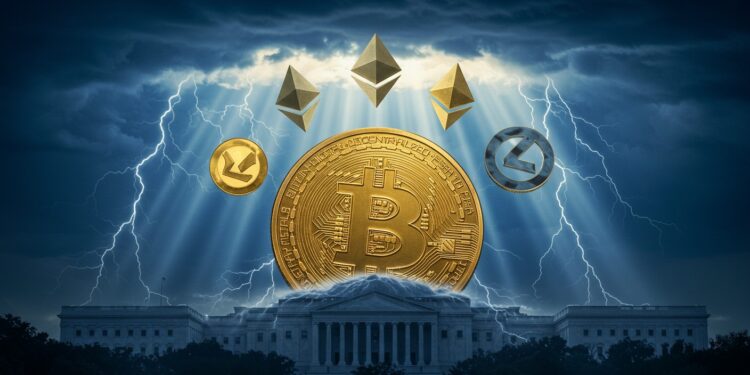 Récupération Crypto : Fin Imminente du Shutdown US ? - Viral Mag 21102025 Le shutdown US pèse sur les cryptos mais un conseiller de Trump annonce sa fin imminente Bitcoin et altcoins prêts à rebondir ETFs en vue réserves Bitcoin Et si la reprise était là Cliquez pour tout savoir avant quil ne soit trop tard Viral Mag