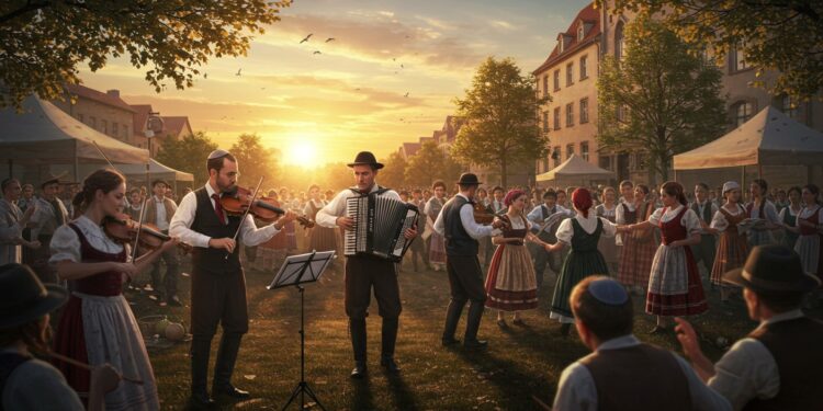 Renaissance Vibrante du Yiddish en Allemagne : Une Langue qui Ressuscite - Viral Mag Explorez la renaissance du yiddish en Allemagne une langue en danger qui retrouve vie à travers festivals musique et traditions Découvrez son impact culturel   Viral Mag