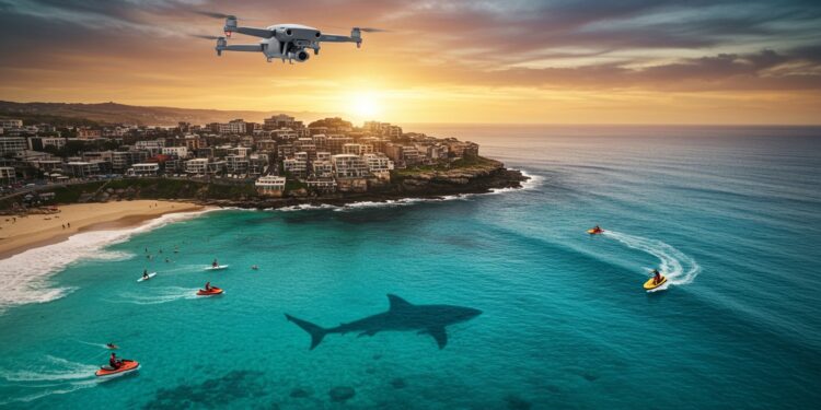 Requins en Australie : Drones et Innovations - Viral Mag Découvrez comment lAustralie combat les attaques de requins avec drones filets et technologies innovantes Une hausse alarmante des incidents malgré des risques rares   Viral Mag