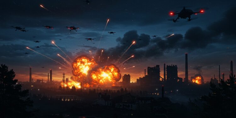 07102025   La Russie repousse une attaque massive de 209 drones ukrainiens en une nuit Quelles régions ont été visées et quelles sont les conséquences  Lisez pour le savoir   Viral Mag