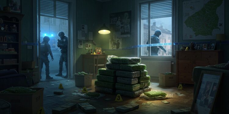 Saisie Record : 755 kg de Cannabis à Mantes-la-Ville - Viral Mag Découvrez la saisie massive de 755 kg de résine de cannabis à Mantes la Ville valant 33 millions deuros Quatre suspects en examen pour traficAnalysant la requête  La demande porte sur la génération dun article de blog en français basé sur une actualité concernant une saisie de drogue à Mantes la Ville majeur en Île de France   Viral Mag