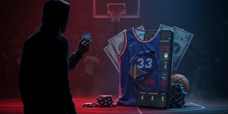 Scandale NBA : Les Paris Sportifs Menacent l’Intégrité - Viral Mag La NBA face à un scandale de paris truqués  joueurs et entraîneurs vulnérables Découvrez les risques daddiction et les solutions envisagées Lisez maintenant    Viral Mag