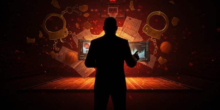 Scandale NBA : Paris Truqués Ébranlent la Ligue - Viral Mag Le scandale des paris truqués secoue la NBA avec des arrestations choc Découvrez limpact sur lintégrité du basket et les réactions officielles   Viral Mag