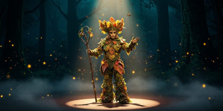 13102025   Un vent de mystère souffle sur Mask Singer  Le Seigneur de la Forêt nouvel enquêteur piège tout le monde dans la demi finale Qui se cache sous ce costume  Les indices vous attendent   Viral Mag