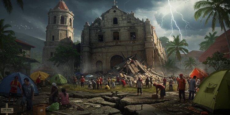 Séisme Philippines : Drame et Résilience Après 60 Morts - Viral Mag 01102025 Un séisme dévastateur frappe les Philippines faisant jusquà 60 morts Les secours sorganisent dans le chaos mais la résilience des habitants brille Que sest il passé à Cebu Lisez pour le découvrir Viral Mag