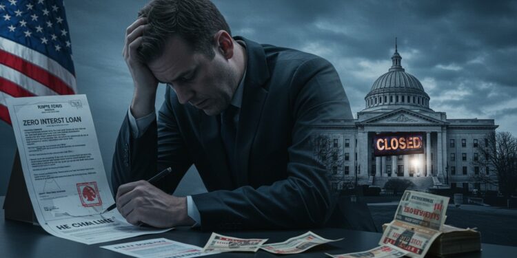 Shutdown US : Prêts à Taux Zéro pour Fonctionnaires - Viral Mag 09102025 Depuis une semaine le shutdown paralyse les USA laissant des fonctionnaires sans salaire Des prêts à taux zéro émergent comme solution Mais jusquoù cette crise ira t elle Viral Mag