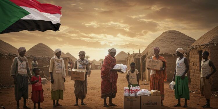 Soudan : Les Héros Anonymes Qui Sauvent des Vies - Viral Mag 21102025 Dans un Soudan ravagé des bénévoles anonymes des ERR sauvent des vies en distribuant nourriture et soins Leur courage défie la guerre mais à quel prix Viral Mag