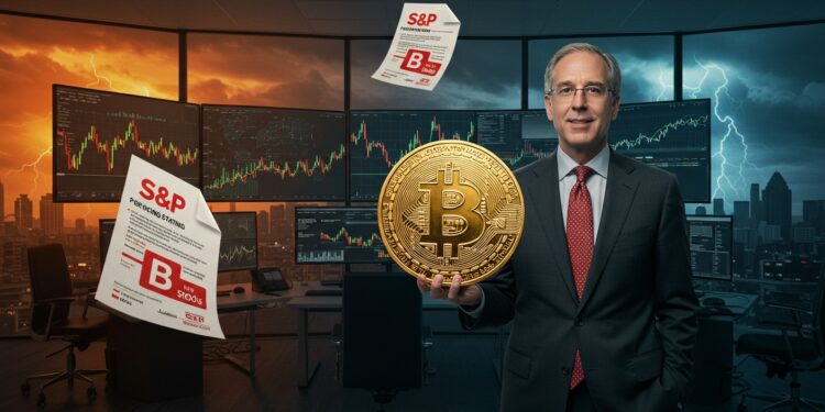S&P Note B- pour Strategy : Bitcoin en Péril ? - Viral Mag Découvrez pourquoi SP attribue une note junk B  à Strategy de Michael Saylor citant les risques Bitcoin Analyse approfondie des enjeuxAnalysant la demande  La requête porte sur la génération dun article de blog en français basé sur un contenu fourni concernant une notation de crédit pour une entreprise liée au Bitcoin pour les trésors crypto   Viral Mag