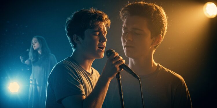 Star Academy 2025 : Noah Émeut avec une Perte Douloureuse - Viral Mag Noah candidat de Star Academy 2025 bouleverse lors de son évaluation en évoquant la perte de sa mère avec une interprétation émouvante de Burning Viral Mag