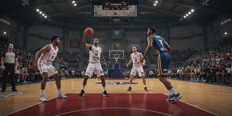 Strasbourg Contre Nanterre : Duel Épique en Betclic Elite - Viral Mag 18102025 Strasbourg et Nanterre saffrontent dans un match explosif de Betclic Elite Qui dominera la 4e journée Les clés du duel à découvrir Viral Mag