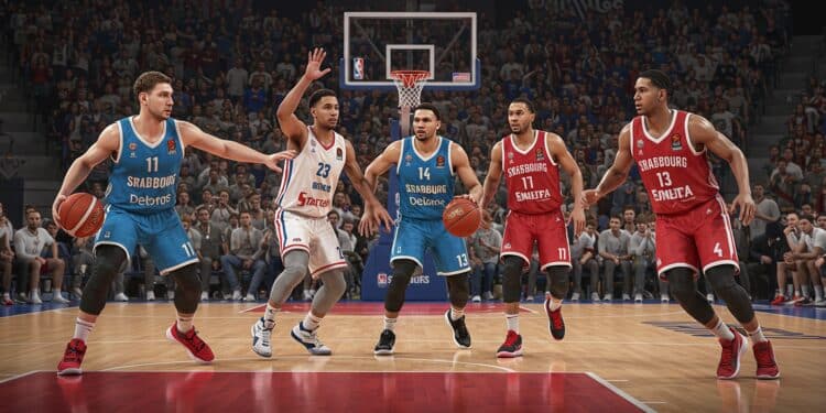 04102025   Strasbourg et Le Portel saffrontent dans un match explosif de Betclic Elite Quels joueurs feront la différence  Qui lemportera  La tension monte   Viral Mag