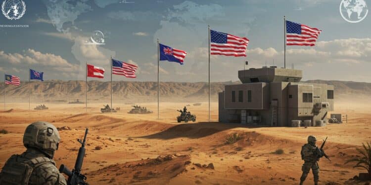 10102025   200 militaires américains supervisent laccord sur Gaza sans entrer dans la zone Une force internationale se met en place Quel rôle joueront ils vraiment    Viral Mag