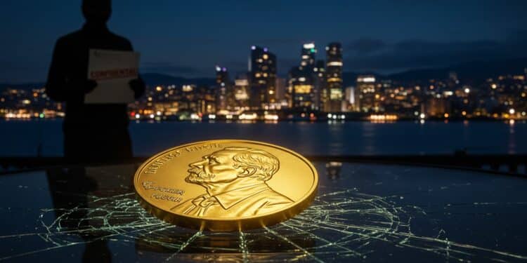 11102025   Une envolée suspecte des paris précède le Nobel de la paix 2025 Fuite ou coïncidence  LInstitut Nobel enquête Découvrez ce mystère qui secoue Oslo    Viral Mag